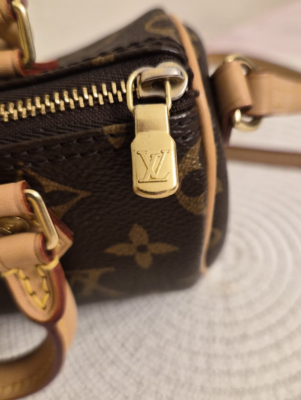 Louis Vuitton Nano Speedy Monogram Crossbody - Picture 7 of 14